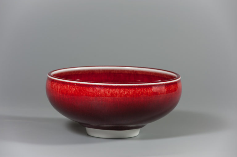 Bol rouge xavier duroselle porcelaines