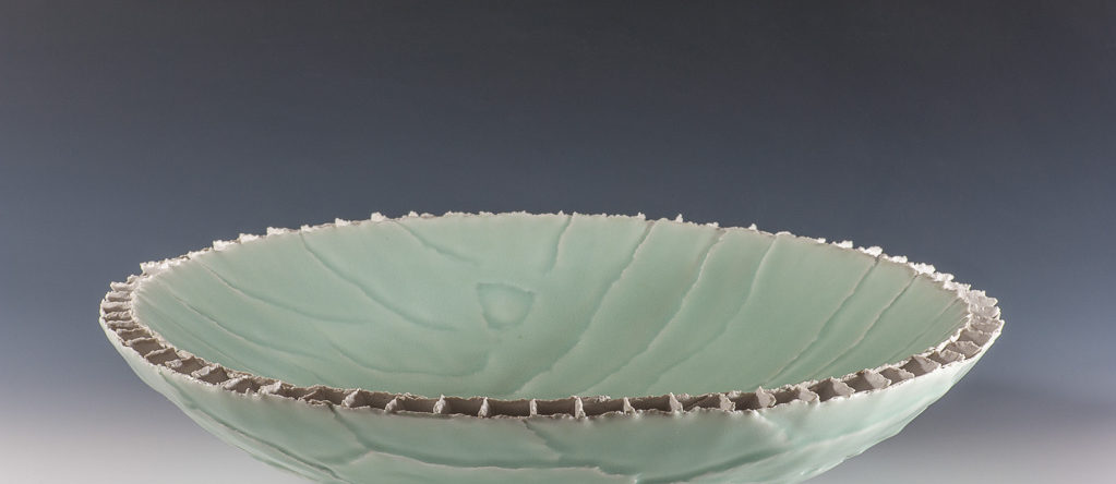 Coupe à double paroi celadon xavier duroselle porcelaines