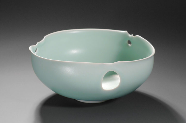 Coupe celadon xavier duroselle porcelaines